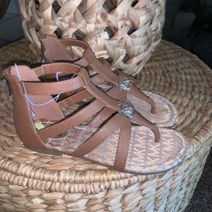 Girls sandals size 3 Michael Kors